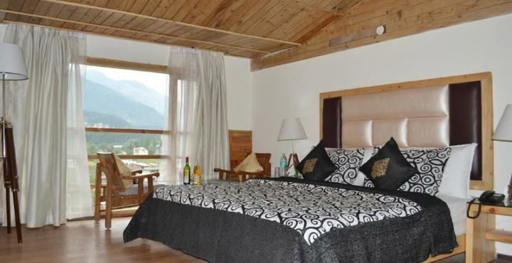 Swiss Wood Hotel Manāli Extérieur photo
